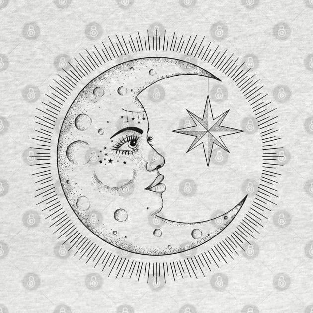 The Moon Vintage Look by The Lunar Resplendence